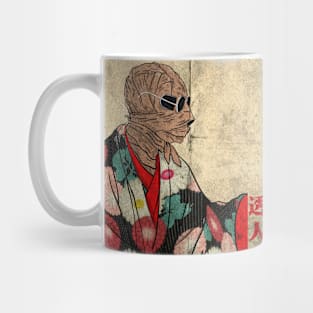 invisible man goes to japan Mug